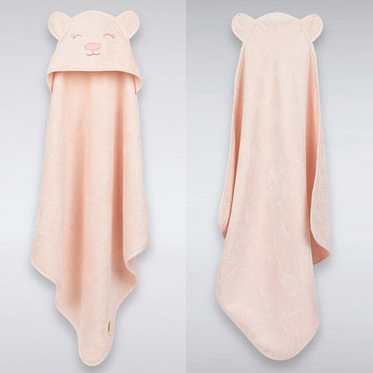 Hooded Towel – Grrly Bear (0-18m)