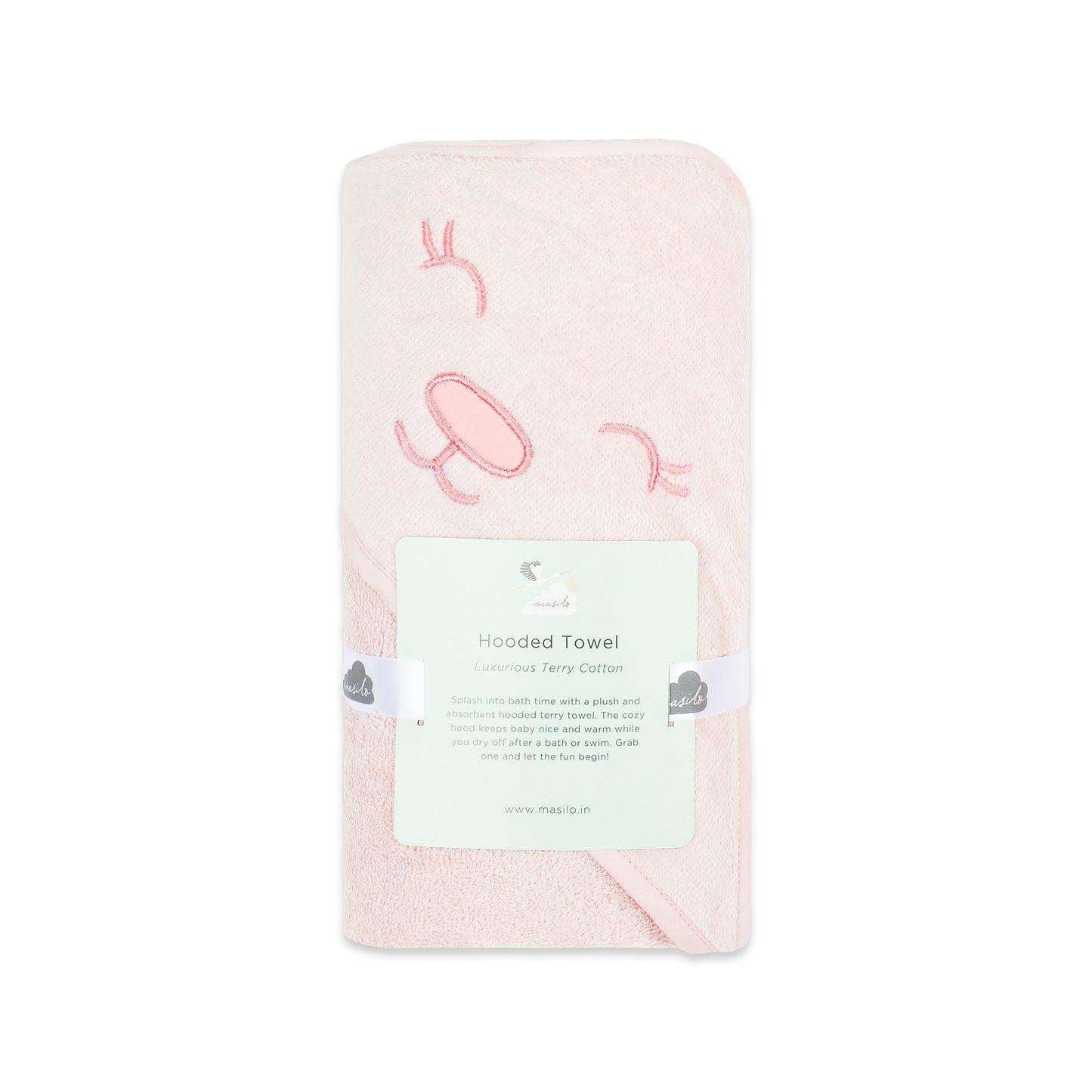 Hooded Towel – Grrly Bear (0-18m)