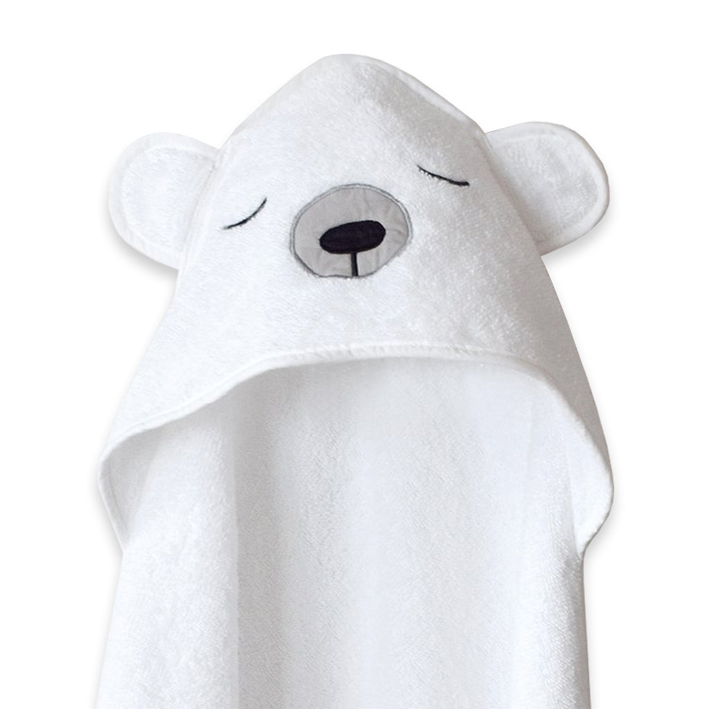 Hooded Towel – Polar Bear (0-18m)