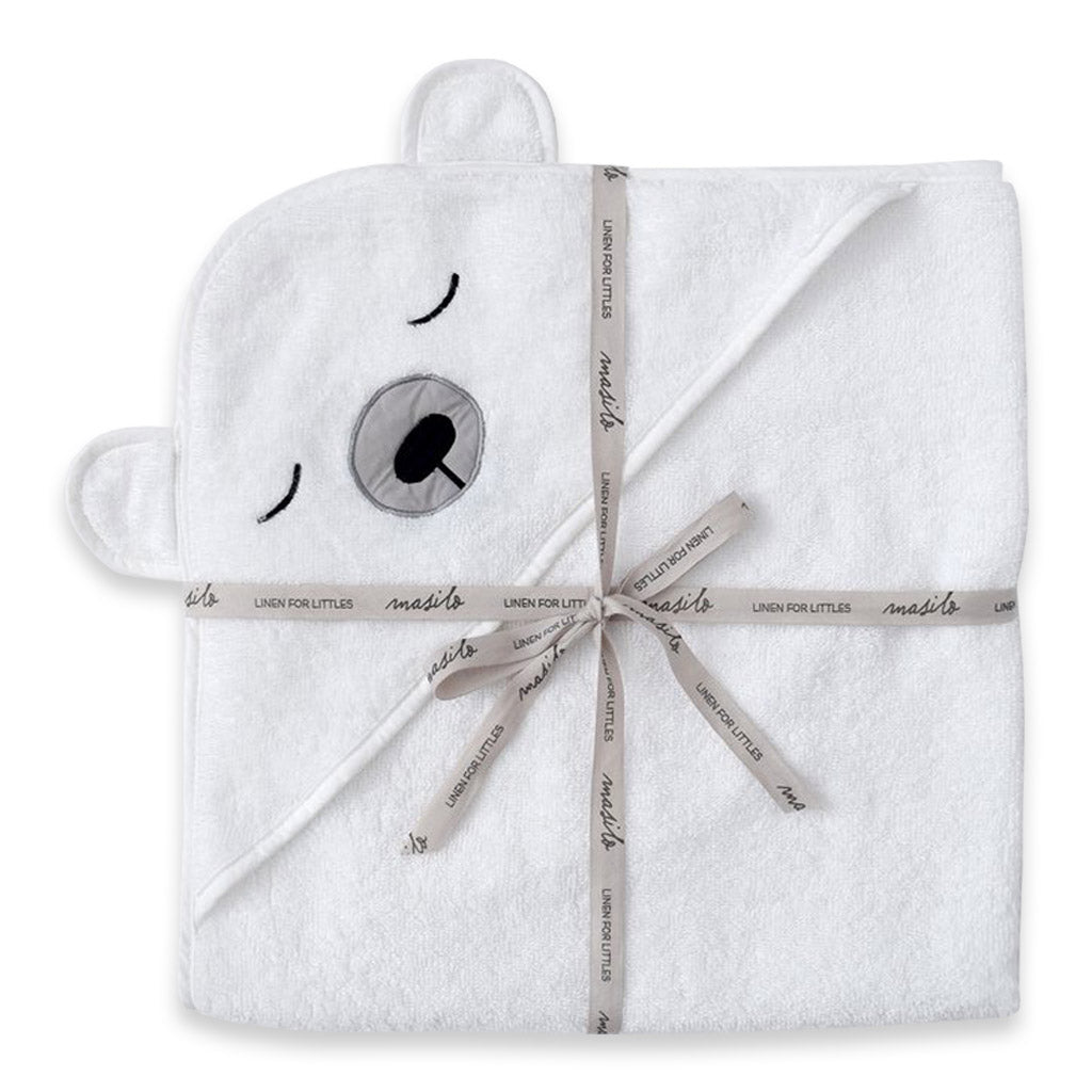 Hooded Towel – Polar Bear (0-18m)
