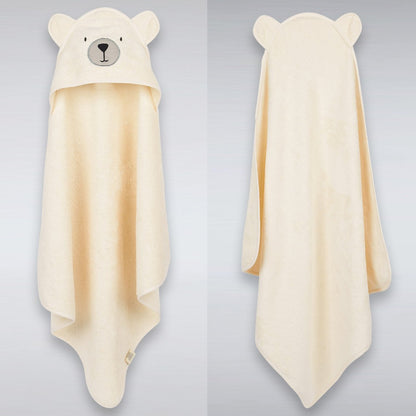 Hooded Towel – Teddy Bear (0-18m)