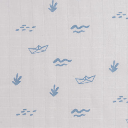 Organic Muslin Swaddles (Set of 3) – Boat