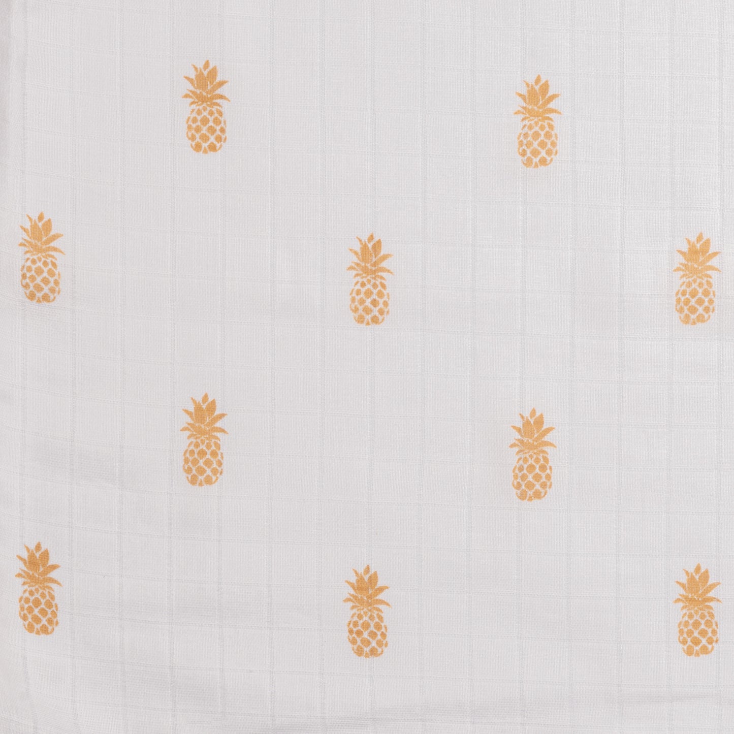 Organic Muslin Swaddles (Set of 3) – Pineapple