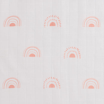Organic Muslin Swaddles (Set of 3) – Rainbow