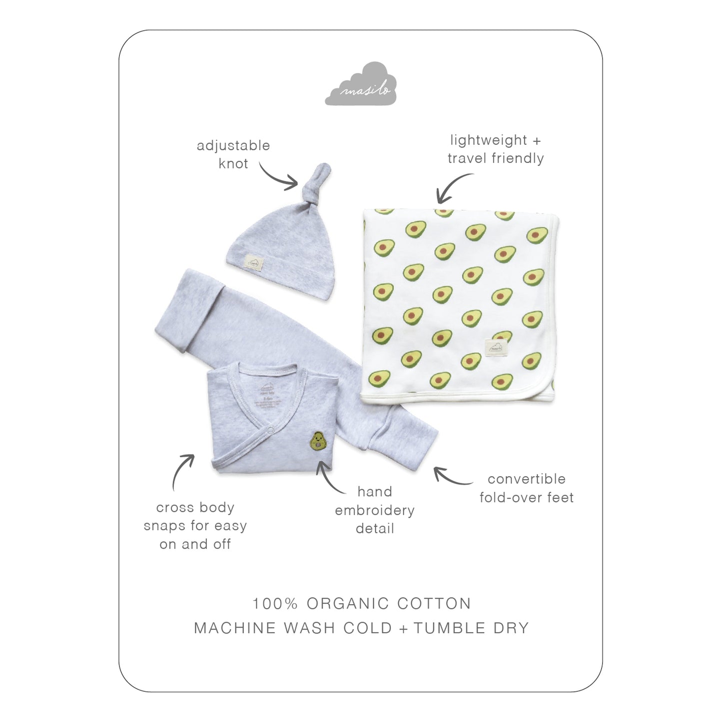 Welcome Baby! Bundle - Avocuddle Me