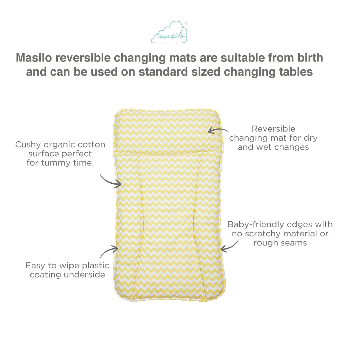 Changing Mat Chevron (Sunshine)