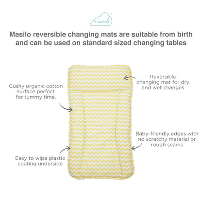 Changing Mat Chevron (Sunshine)