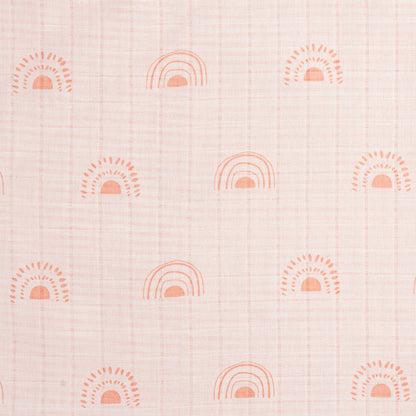 Organic Muslin Blanket - Rainbow