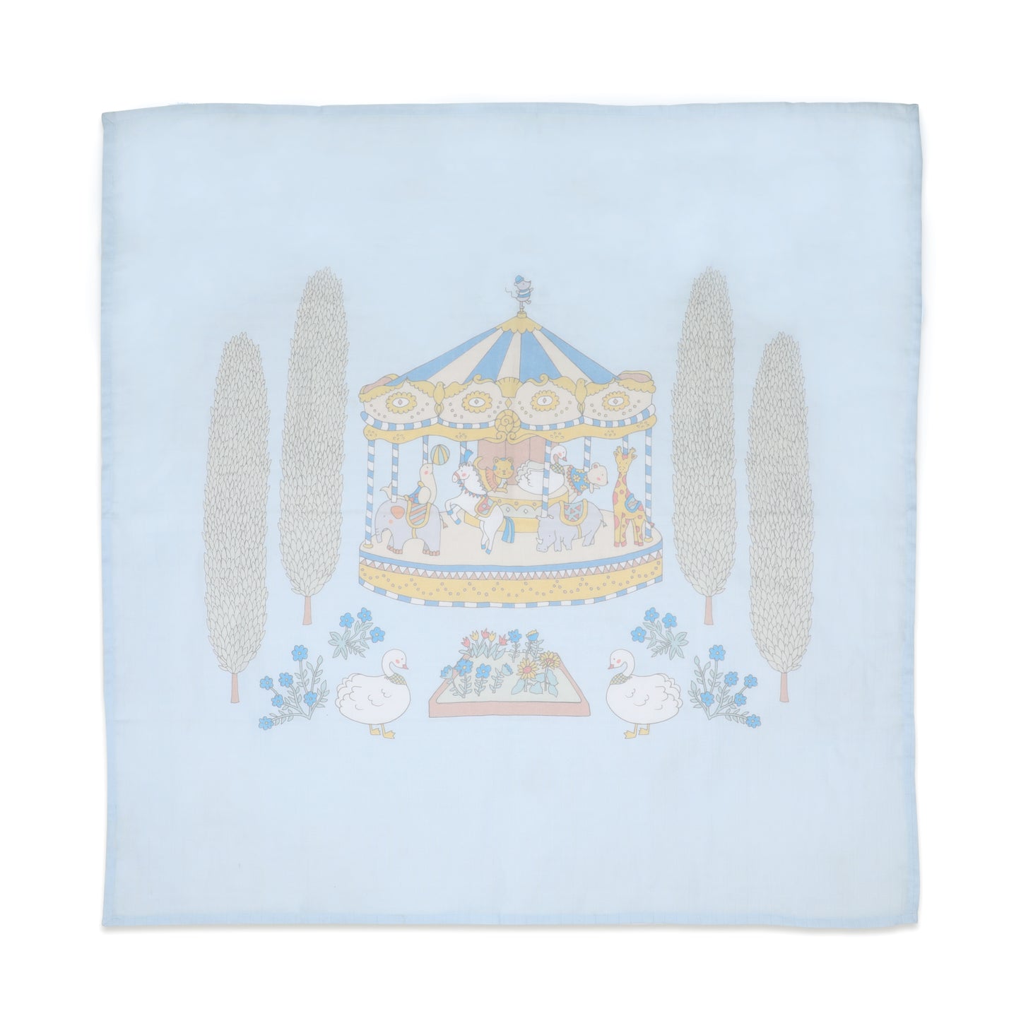 Organic Muslin Swaddles (Set of 2) - Carnival Blue