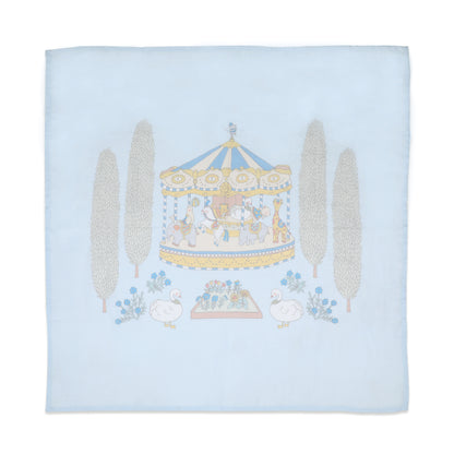 Organic Muslin Swaddles (Set of 2) - Carnival Blue