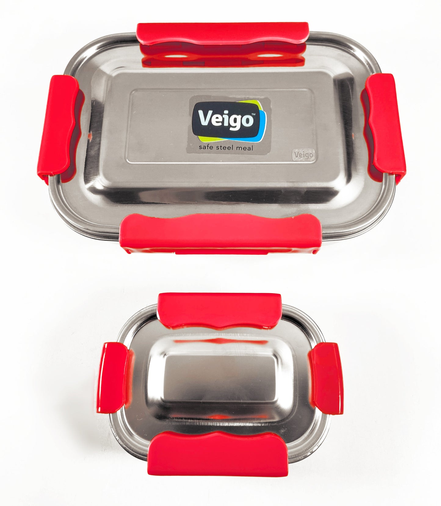 Veigo Maxosteel Jumbo Stainless Steel Lunch Box Set with Insulated Pouch