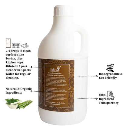 Rustic Art Neem Lemongrass Multipurpose Cleaner (1100g)