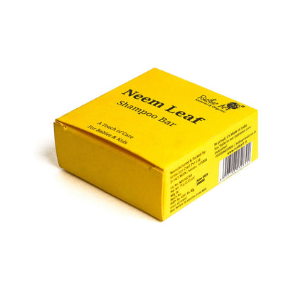 Rustic Art Neem Leaf Shampoo Bar For Babies & Kids