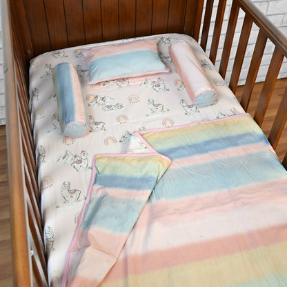 Ooh La Llama - Crib Set of 4