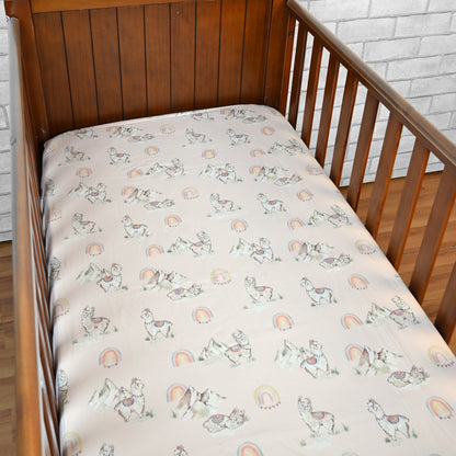 Ooh La Llama - Crib Set of 4