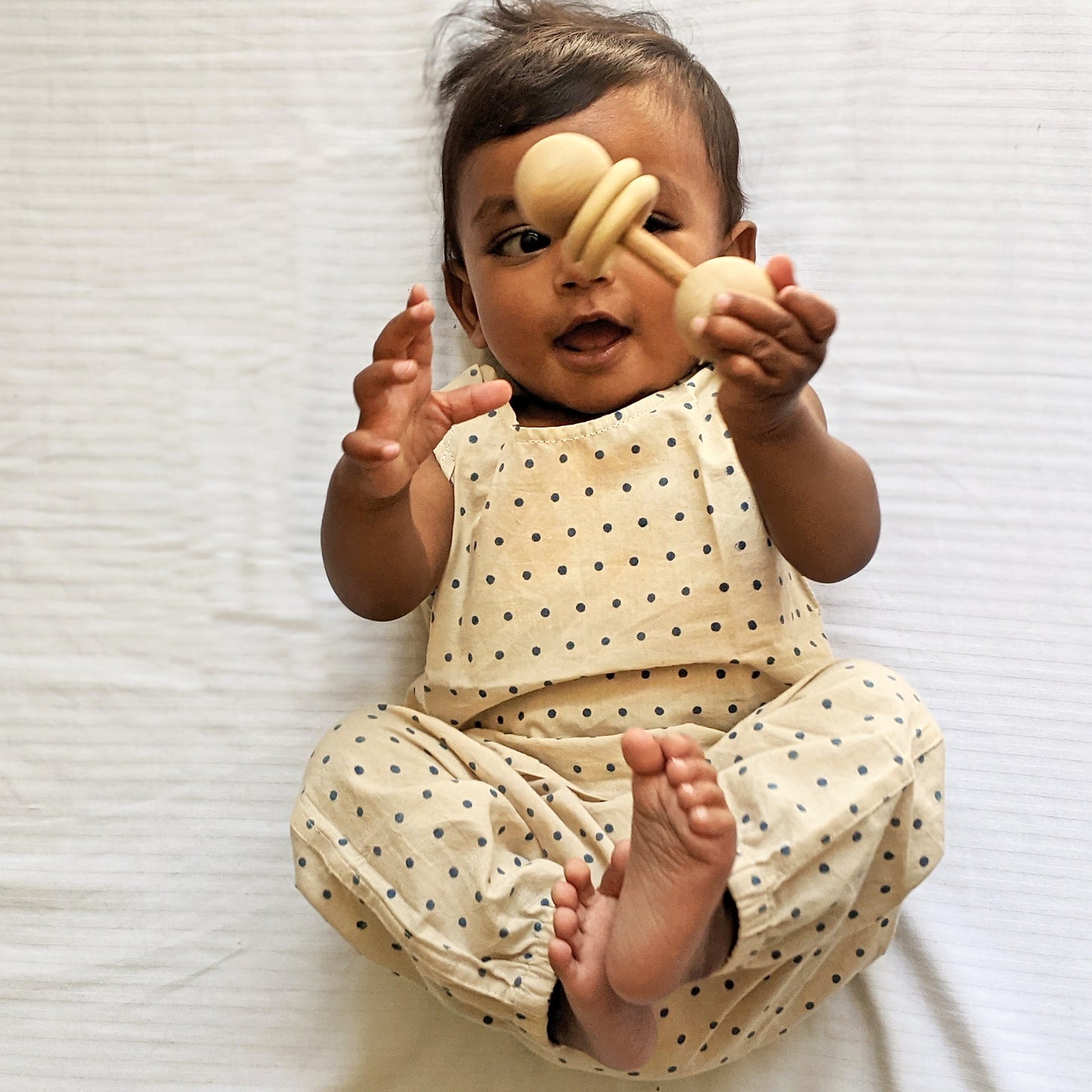Organic Zoo Indigo Raidana Jhabla With Matching Pants