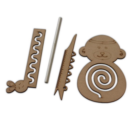 Taali Stationery Stencil Set - Set of 4 Stencils (PACK OF 2 SET)