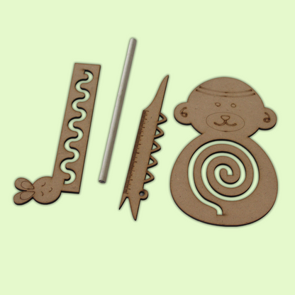 Taali Stationery Stencil Set - Set of 4 Stencils (PACK OF 2 SET)