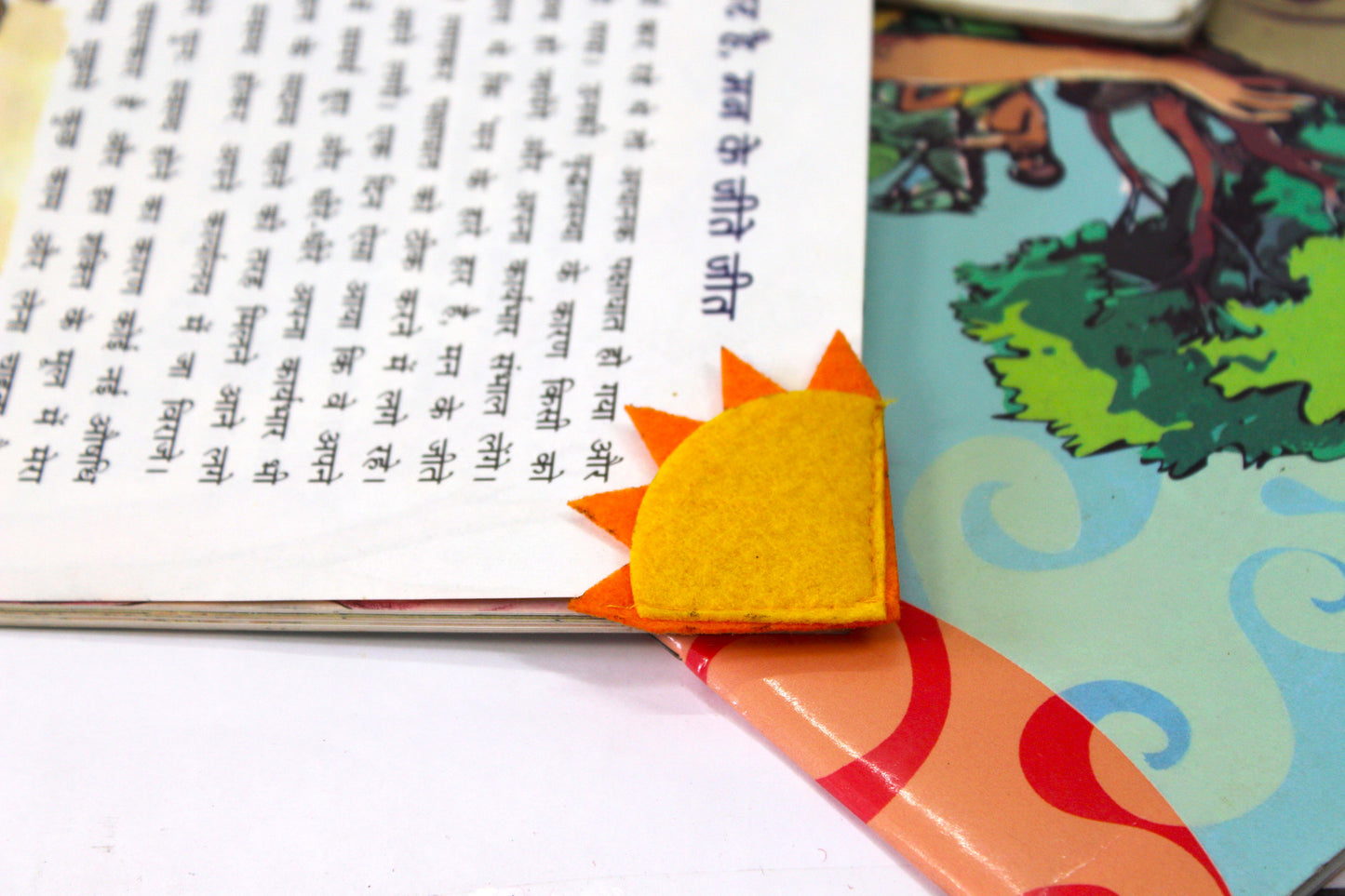 Taali Corner Bookmarks - Non Tearable Panchatantra Bookmarks Set of 4 (Pack of 2)