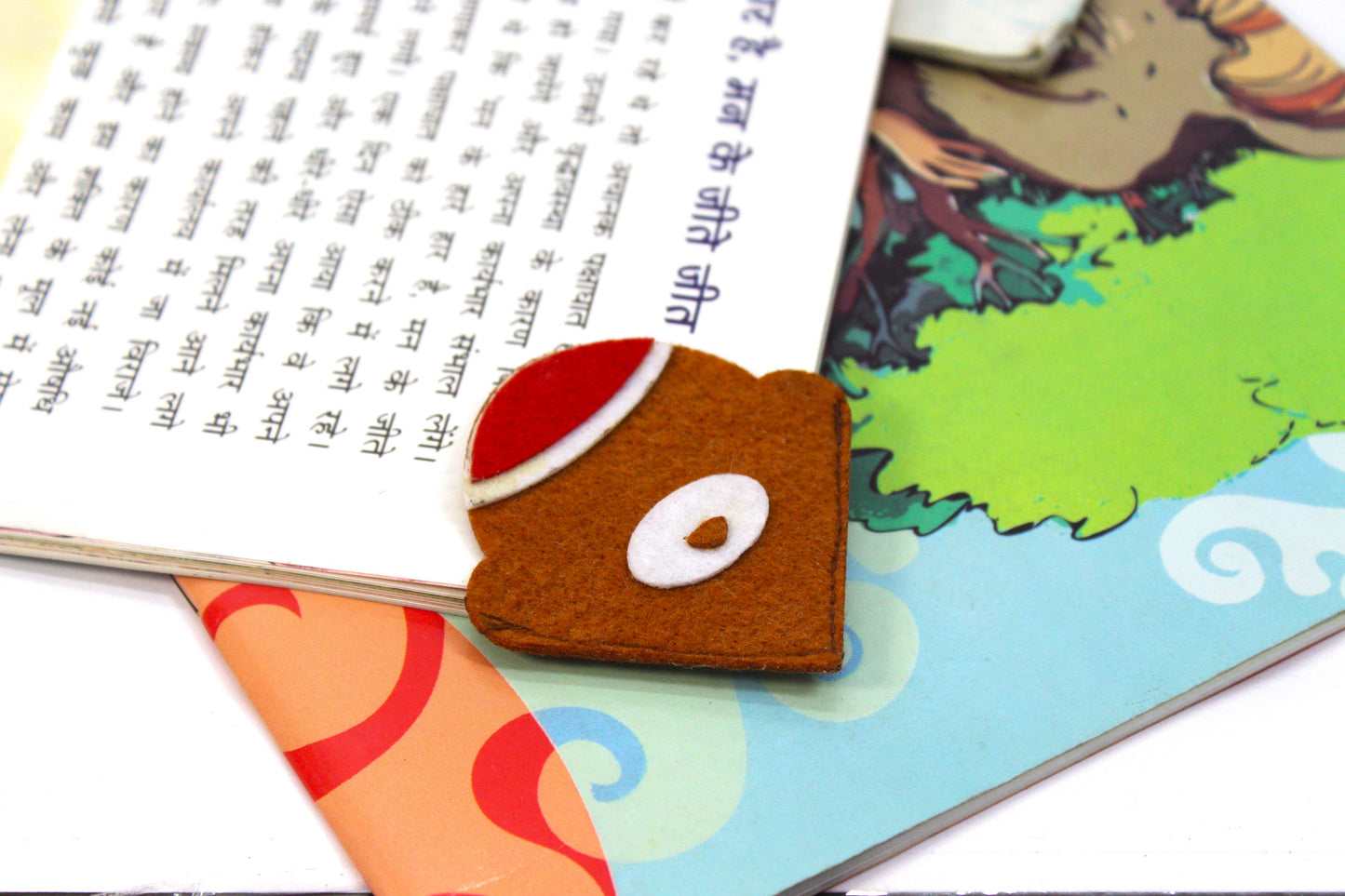 Taali Corner Bookmarks - Non Tearable Panchatantra Bookmarks Set of 4 (Pack of 2)