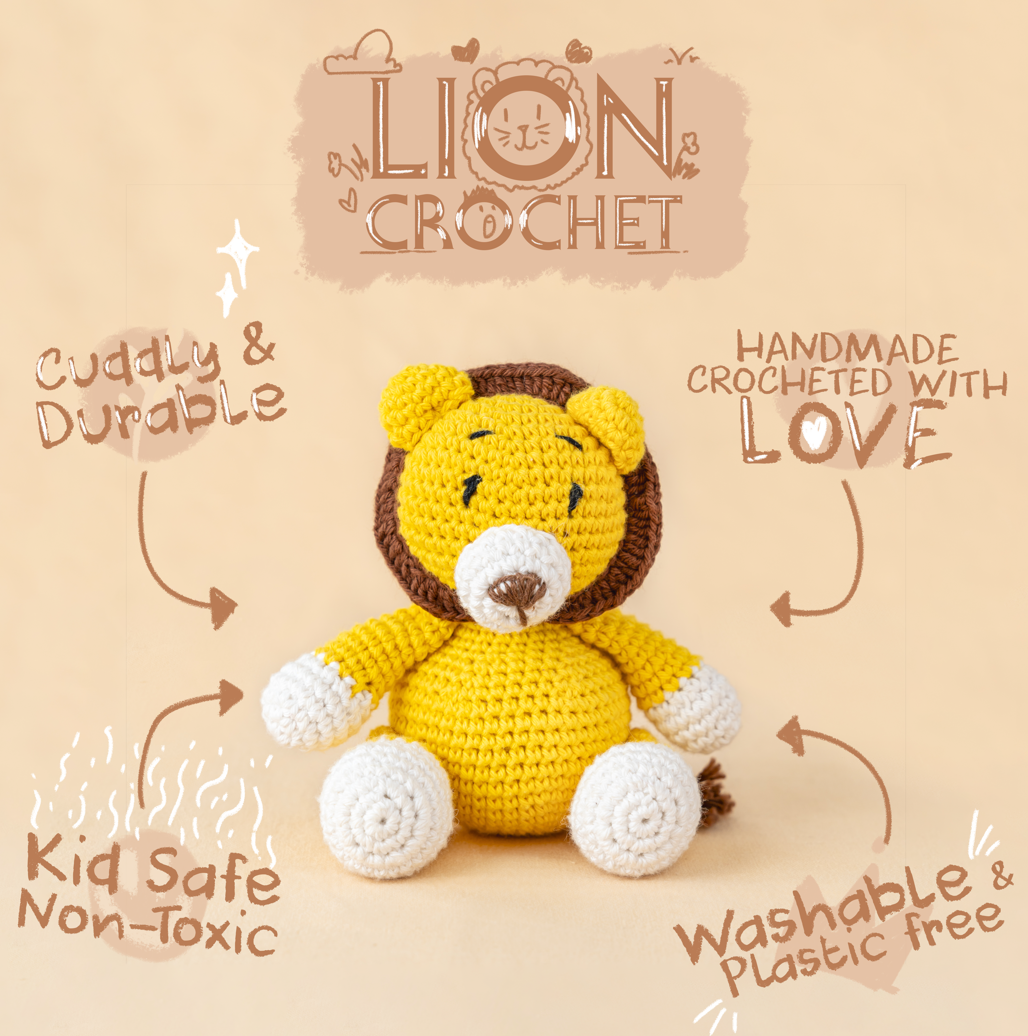 Leo the Crochet Lion
