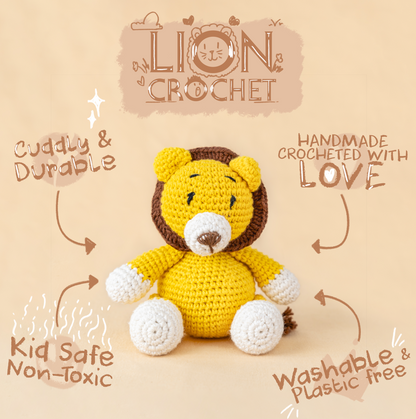 Leo the Crochet Lion
