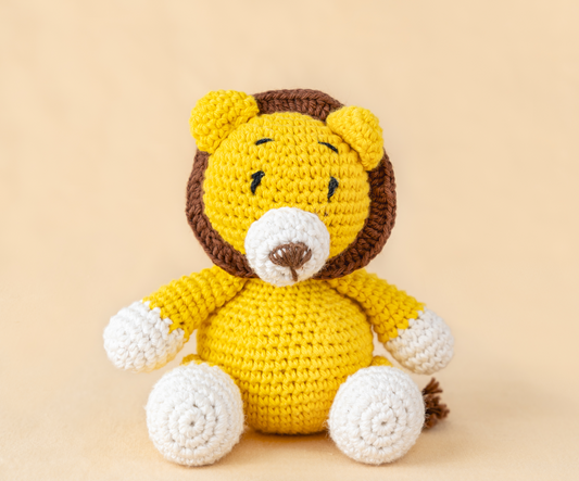 Leo the Crochet Lion