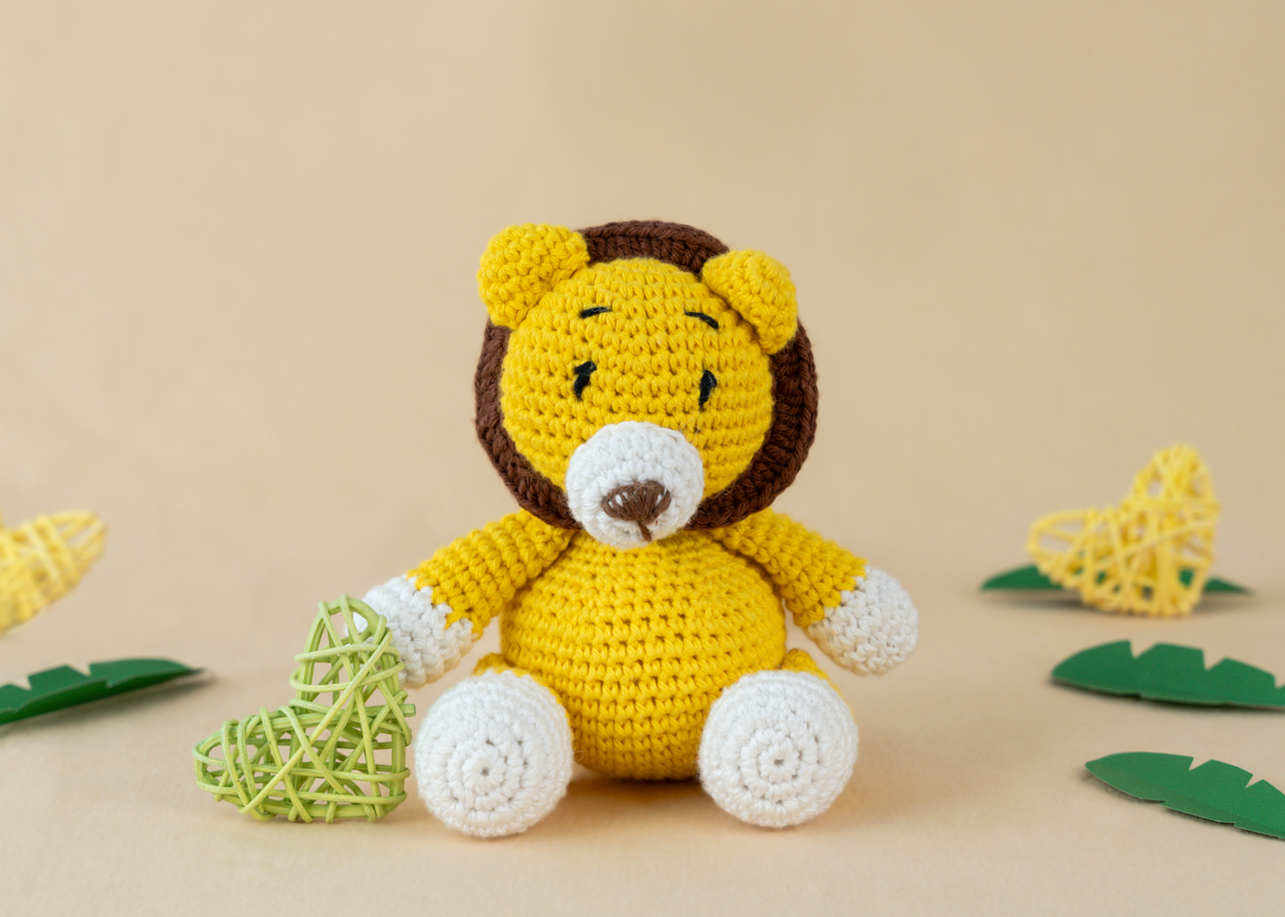 Leo the Crochet Lion