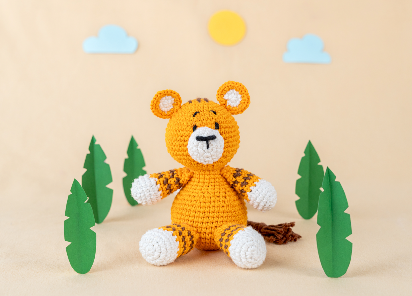 Togo the Crochet Tiger