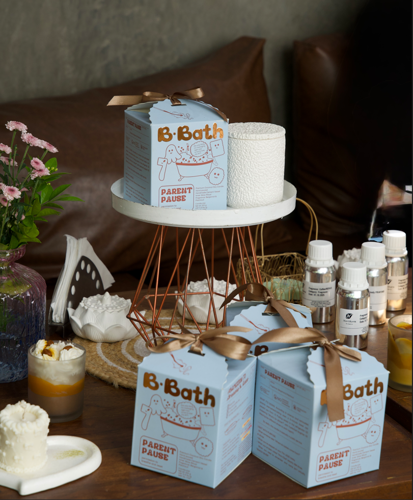 Bbath Parent Pause Candle
