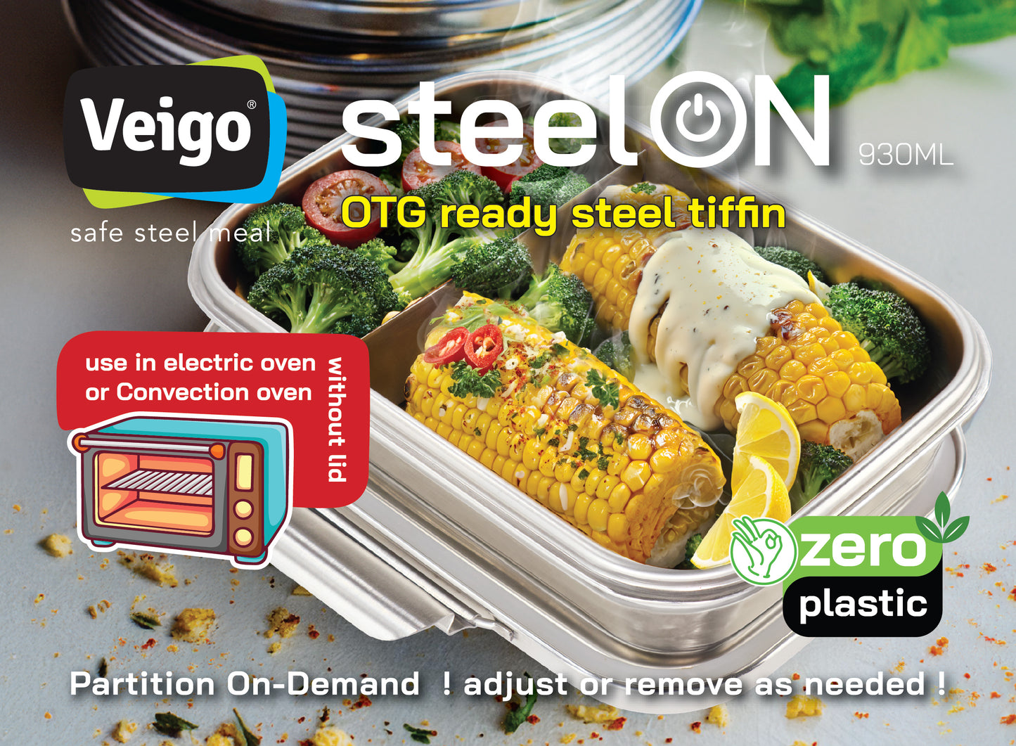 Veigo Houseware Steel On
