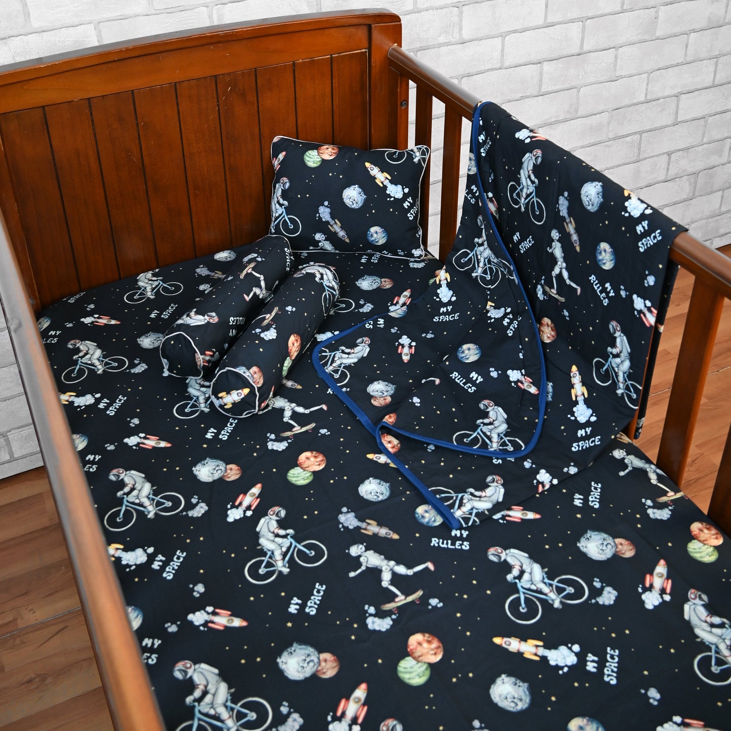 To The Moon And Back - Crib Set of 4