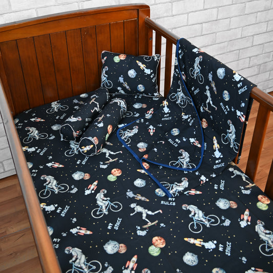 To The Moon And Back - Crib Set of 4