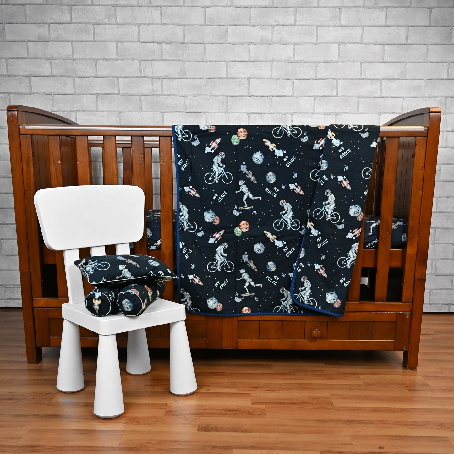 To The Moon And Back - Crib Set of 4