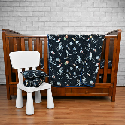 To The Moon And Back - Crib Set of 4