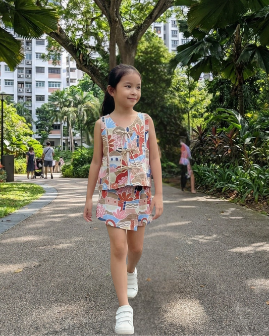 Tales from the Desert Waistcoat & Skorts (1-10 Years)