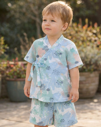 Crayon Adventures Kimono Co-ord Set (6-36 Months)
