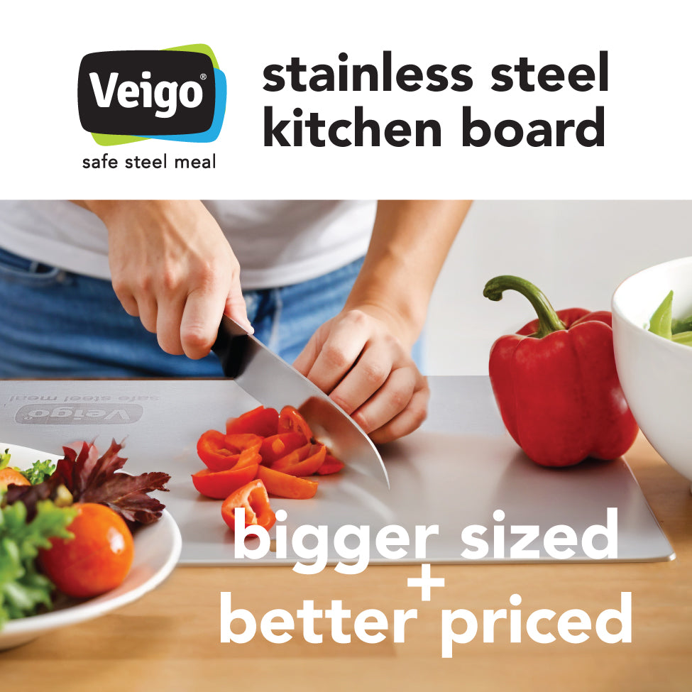 Veigo Houseware Steel Chopping Board