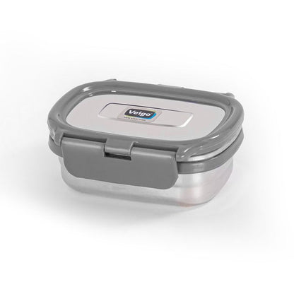 Veigo SMALL Stainless Steel Airtight & Leakproof Condiment Box
