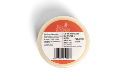 Rustic Art Yarrow Moringa Shampoo Butter for Babies & Kids 100 g