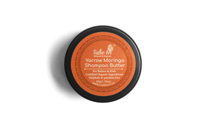 Rustic Art Yarrow Moringa Shampoo Butter for Babies & Kids 50 g