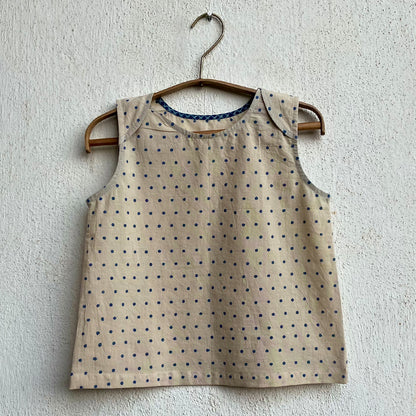 Organic Indigo Zoo Jhabla Bag