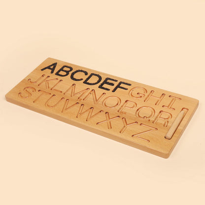 Wooden Alphabet Tracing Board