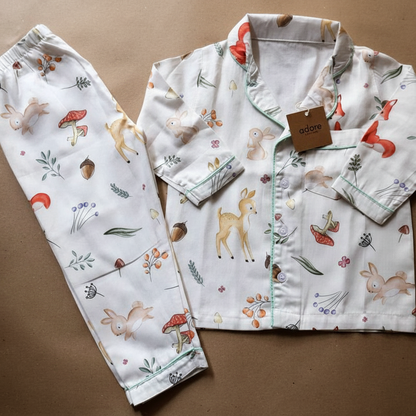 Enchanted Forest Organic Cotton Night Suit
