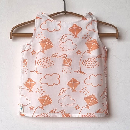Organic Cotton Wrapover Patang Jhabla Set Unisex