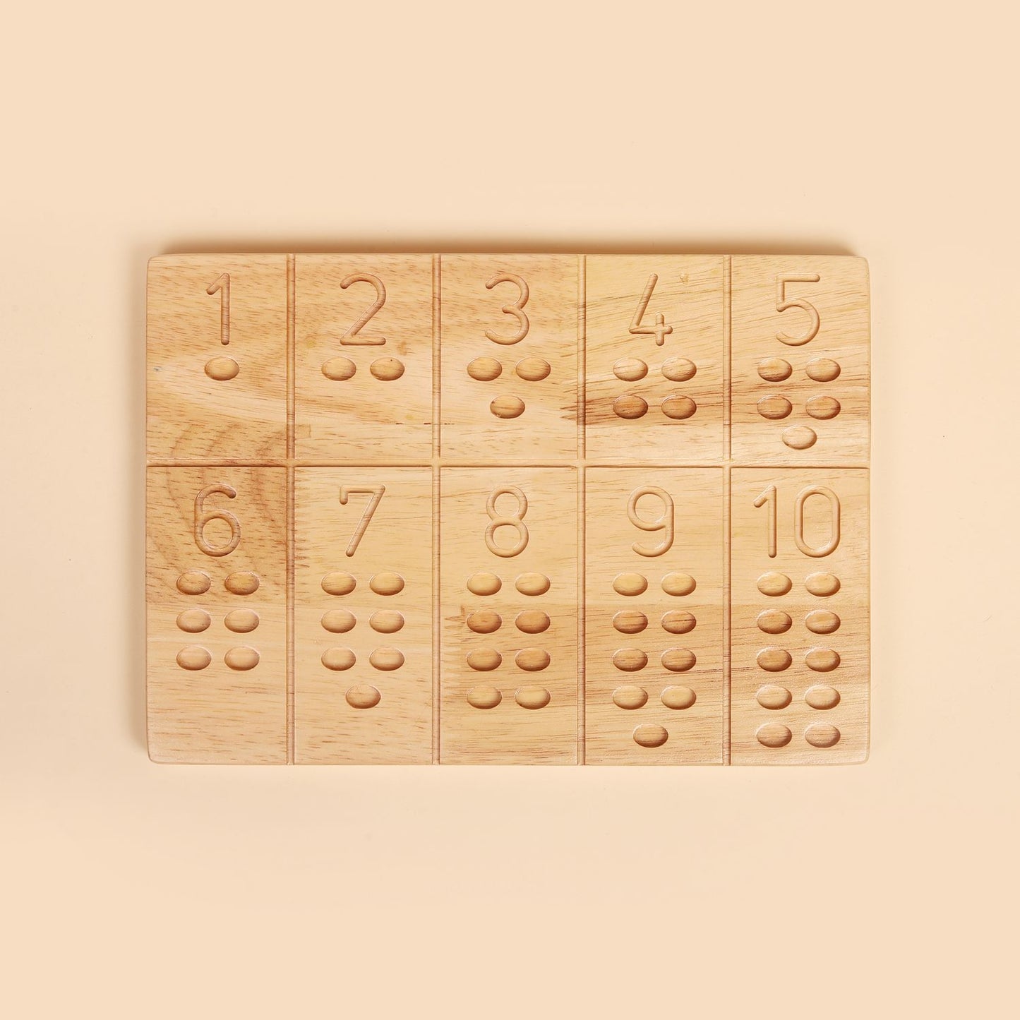 Wooden Number Reversible Board