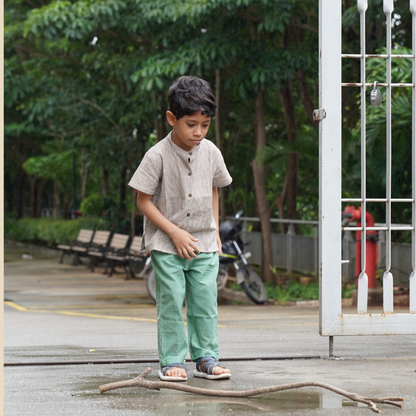 Nature Wear Cotton Pants' - Boys' Cotton Trousers