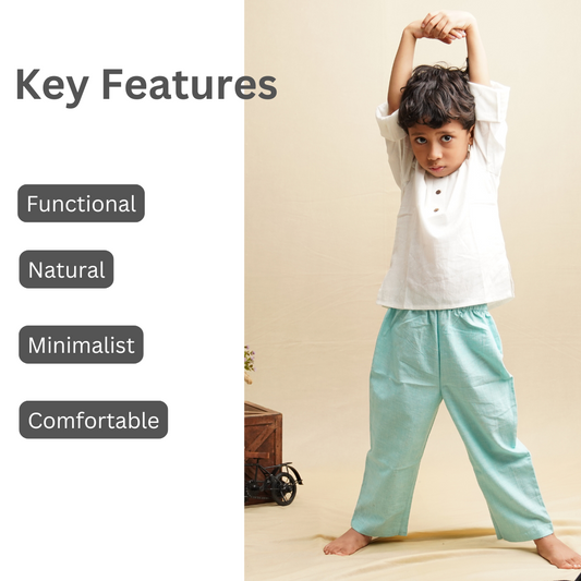 Sleek Sleeve' - Boys' Button-Down Sleeve Shirt