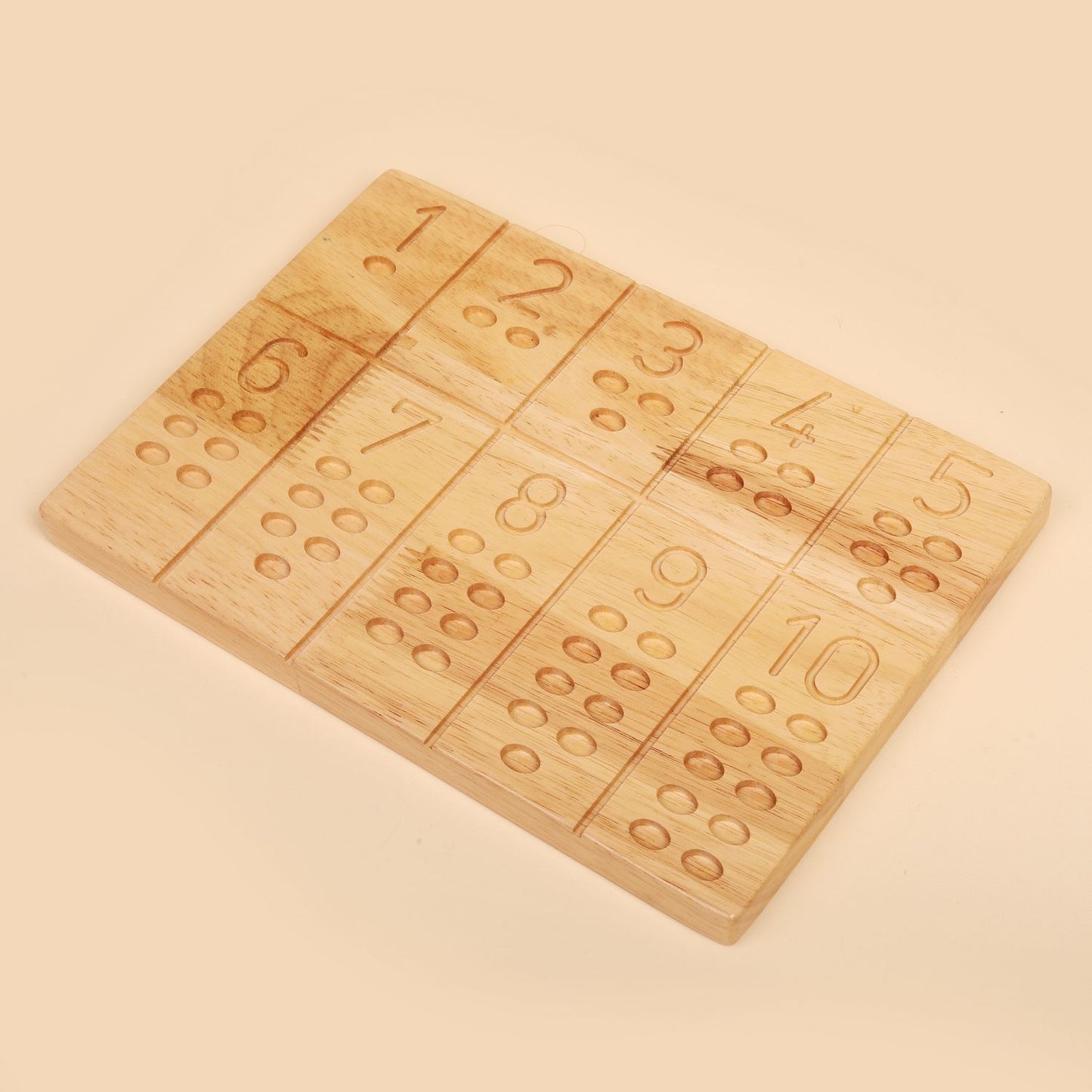 Wooden Number Reversible Board
