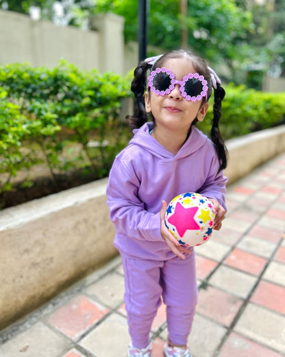 Twilight Hue Organic Cotton Fleece Hoodie and Jogger Set